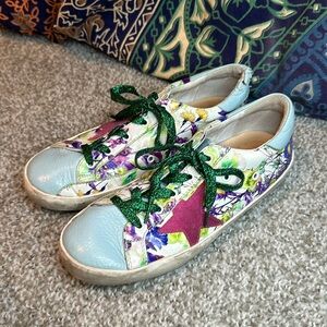 Golden Goose GGDB Children’s Shoes Deluxe Brand Size 35 - 3 Kids Sneakers AS IS